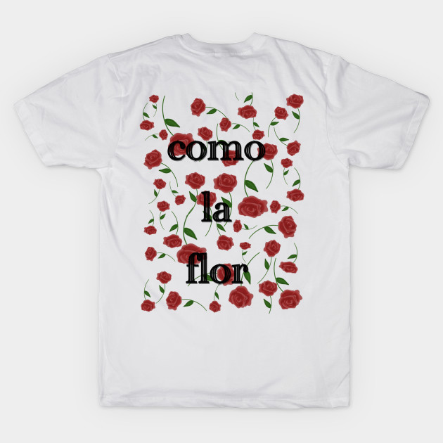 Como la flor red rose pattern design by kuallidesigns